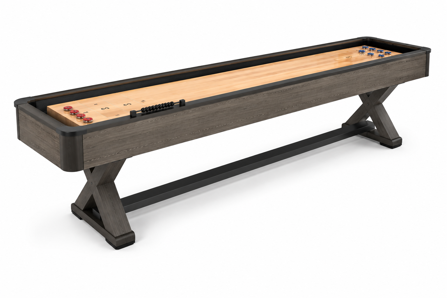 9' L Shuffleboard Table